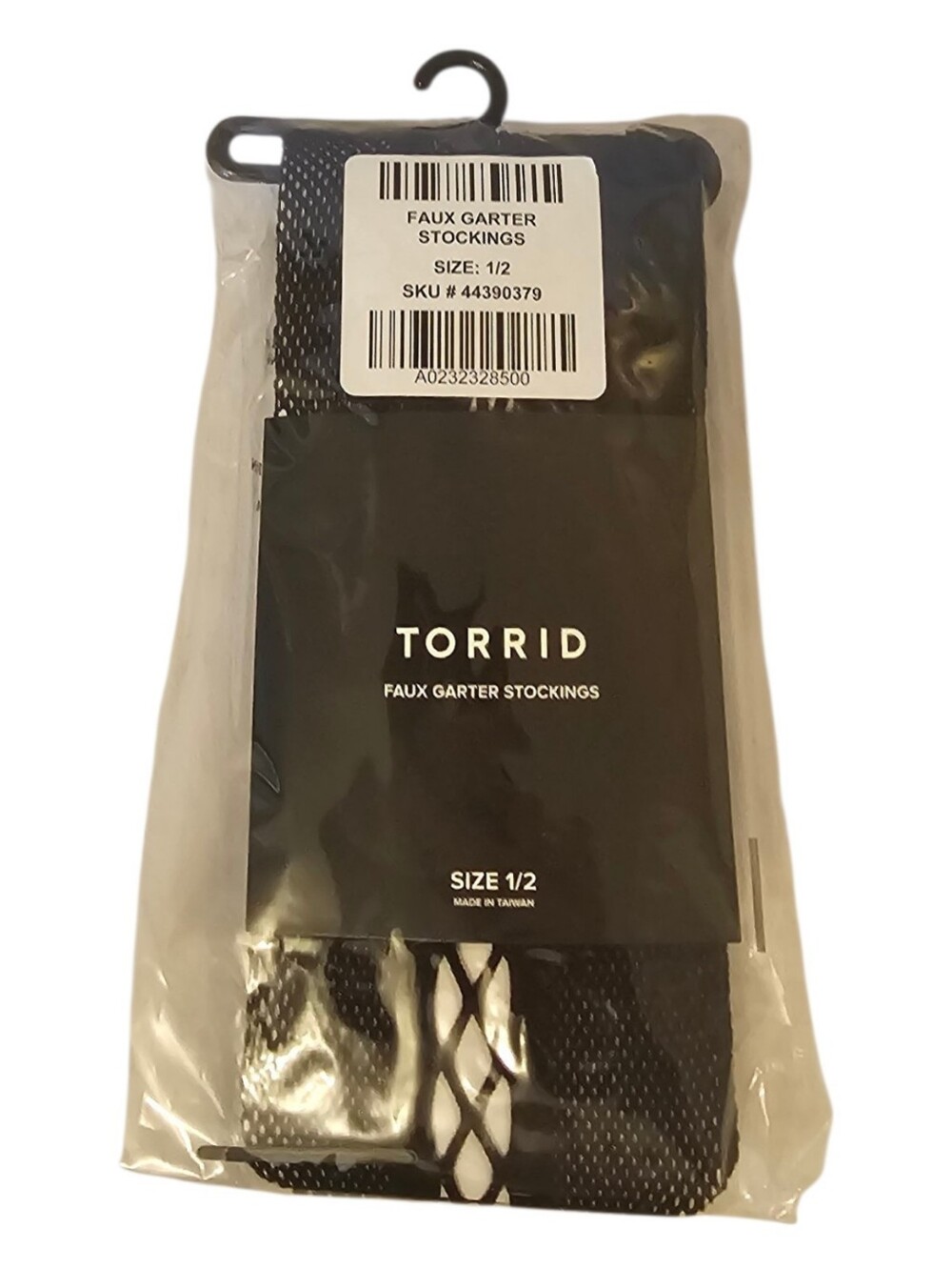 Black Torrid Women's Faux Garter Stockings